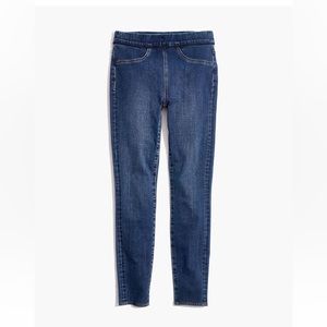 Madewell pull-on jeans in freeburg wash